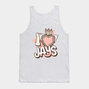 Love Jays Mocha Neapolitan Tank Top